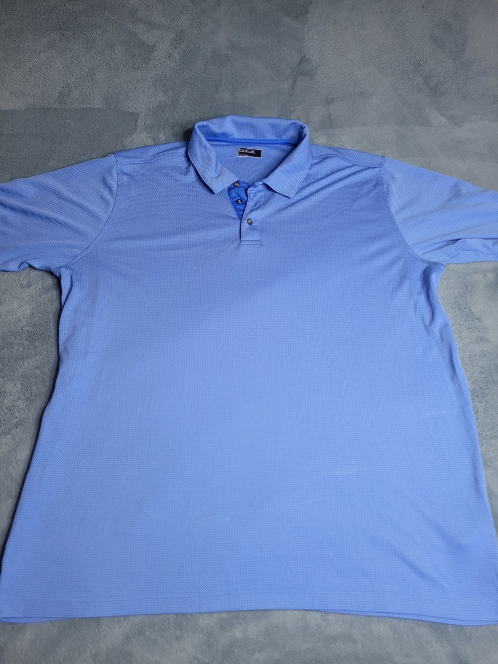 Bolle Mens Performance Short Sleeve Golf Polo